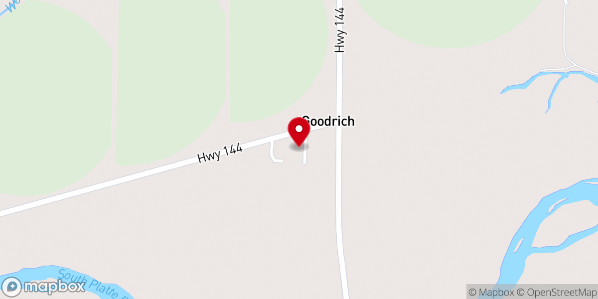 Map showing location of Weldon Valley Presbyterian Church