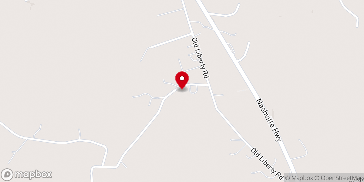 Map showing location of Upper Helton Missionary Baptist Church