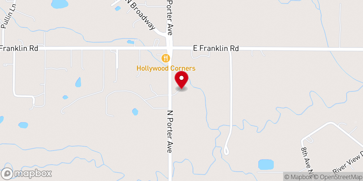 Map showing location of The Venue at Freedom Farms