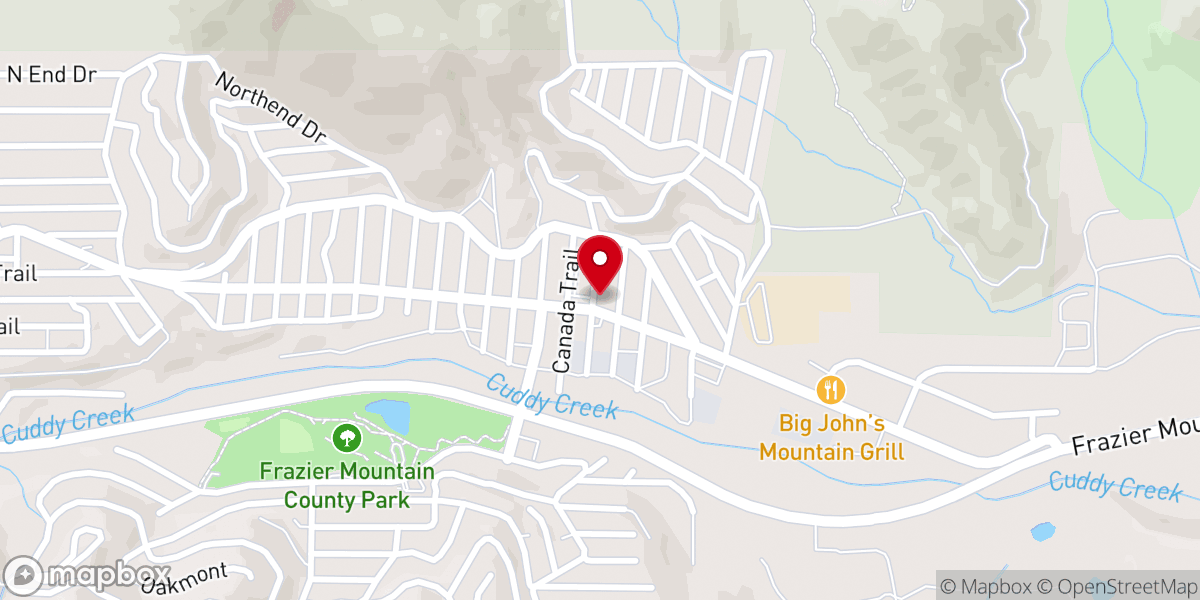 Map showing location of Centered in Christ Ministries