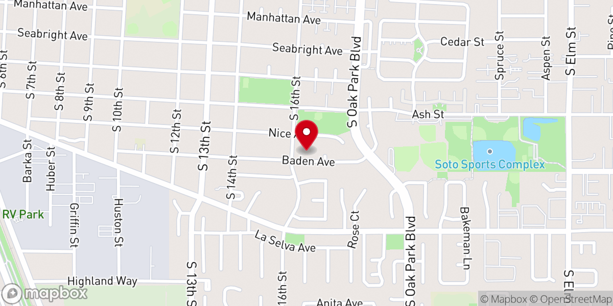 Map showing location of Central Coast Church of God