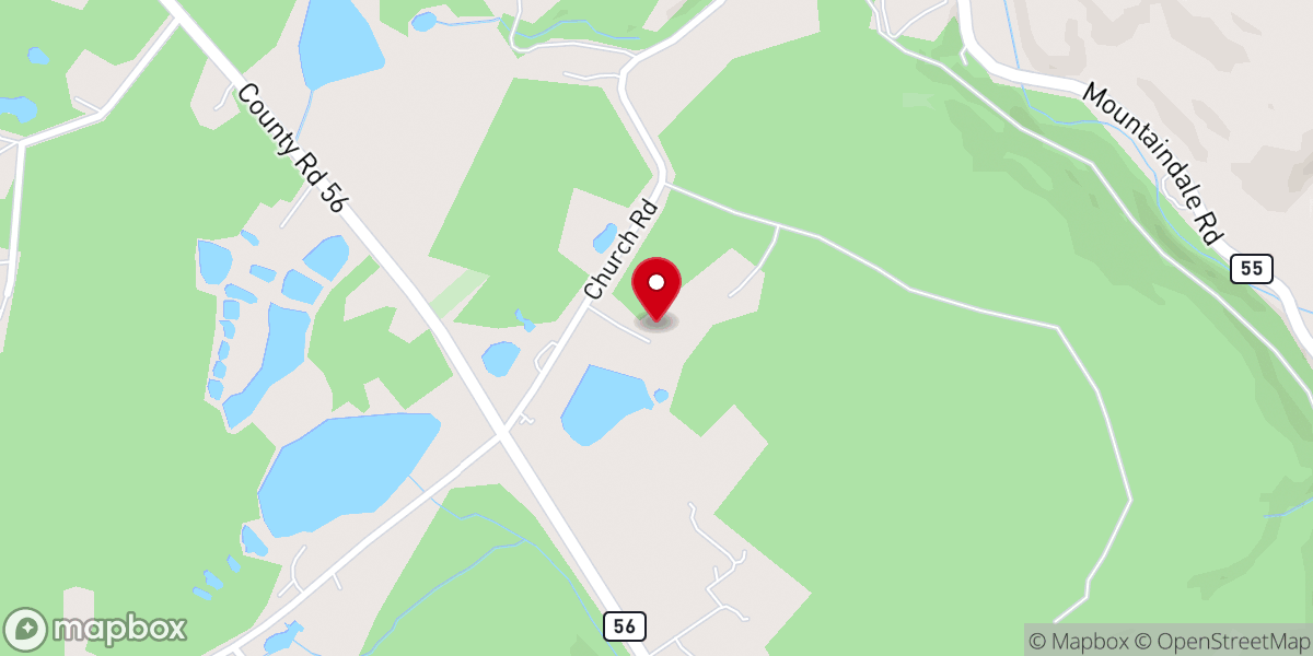 Map showing location of Mother Earth Farmstead