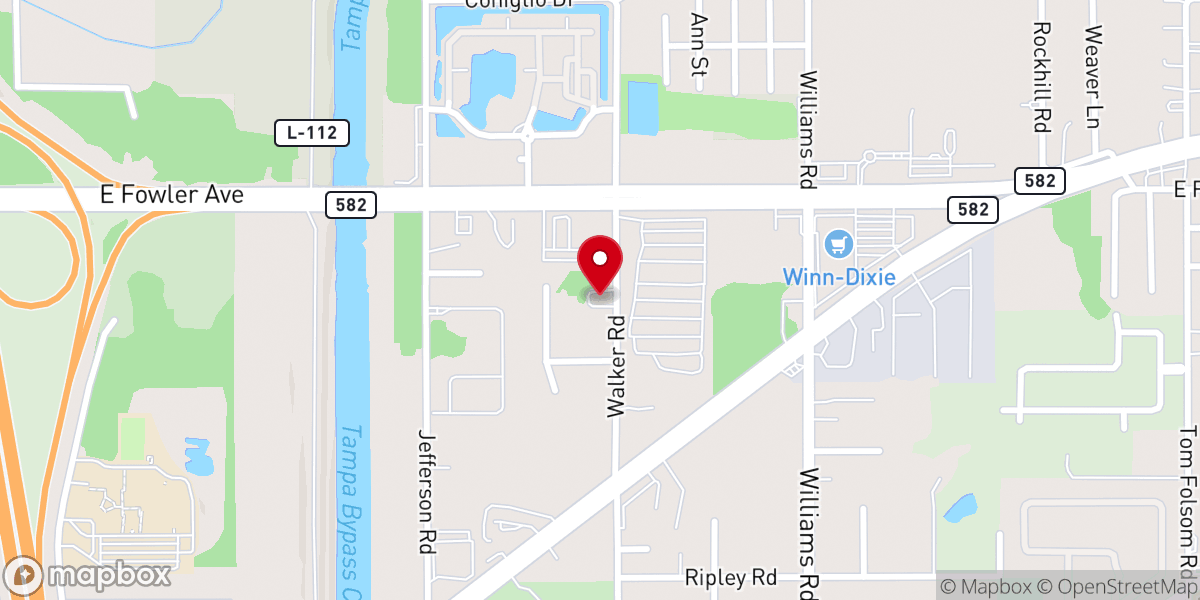 Map showing location of New Testament Church