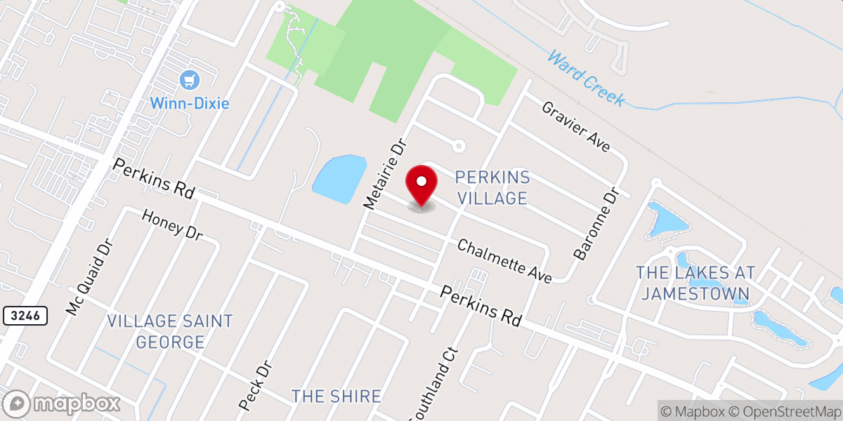Map showing location of Kliebert Electrical Services