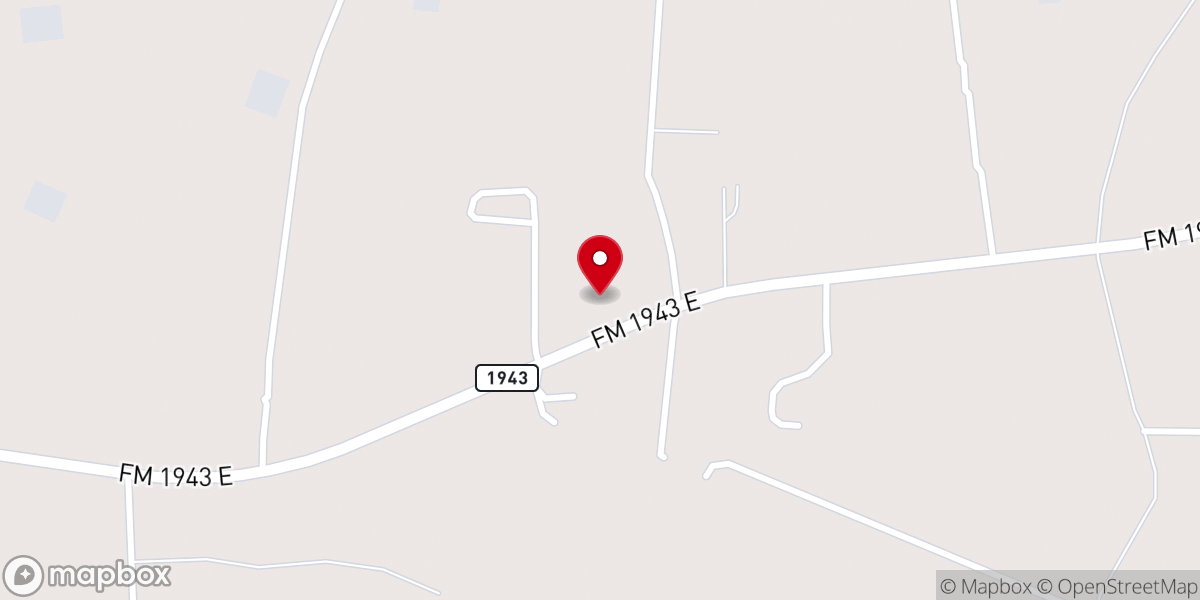 Map showing location of Community Baptist Church
