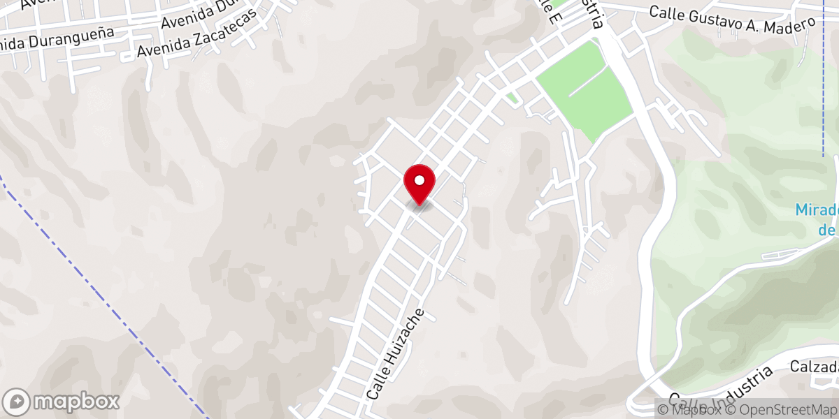 Map showing location of De La Divina Providencia