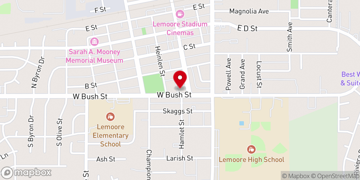 Map showing location of Laau o le Ola Samoan Church