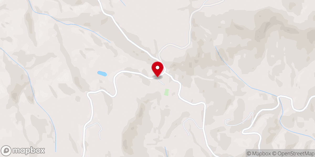 Map showing location of Mountain Bible Church
