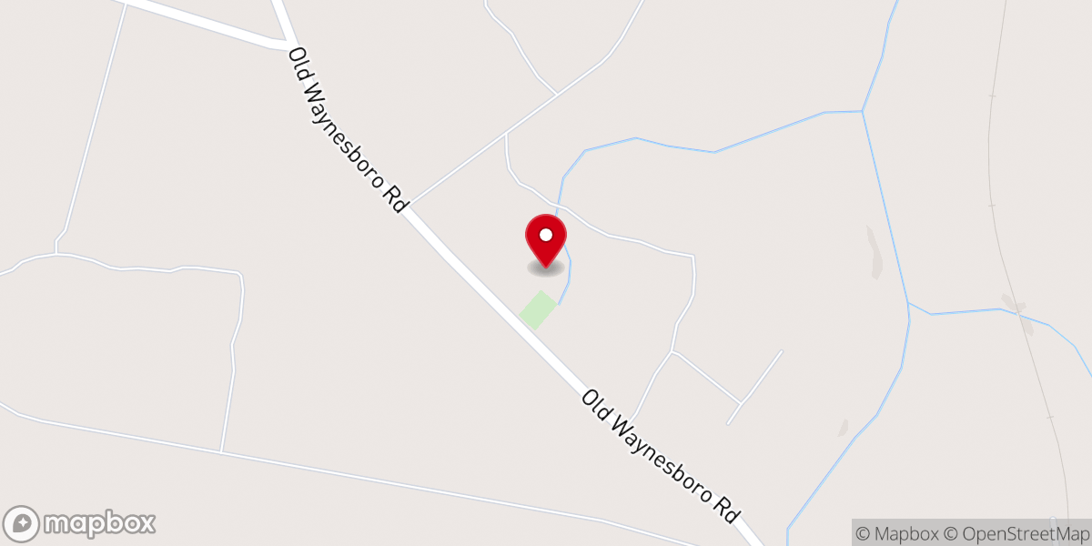 Map showing location of Gordon Hill Missionary Baptist