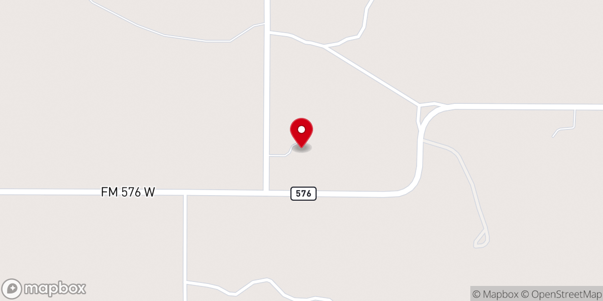 Map showing location of Canyon Road Barn & Grill