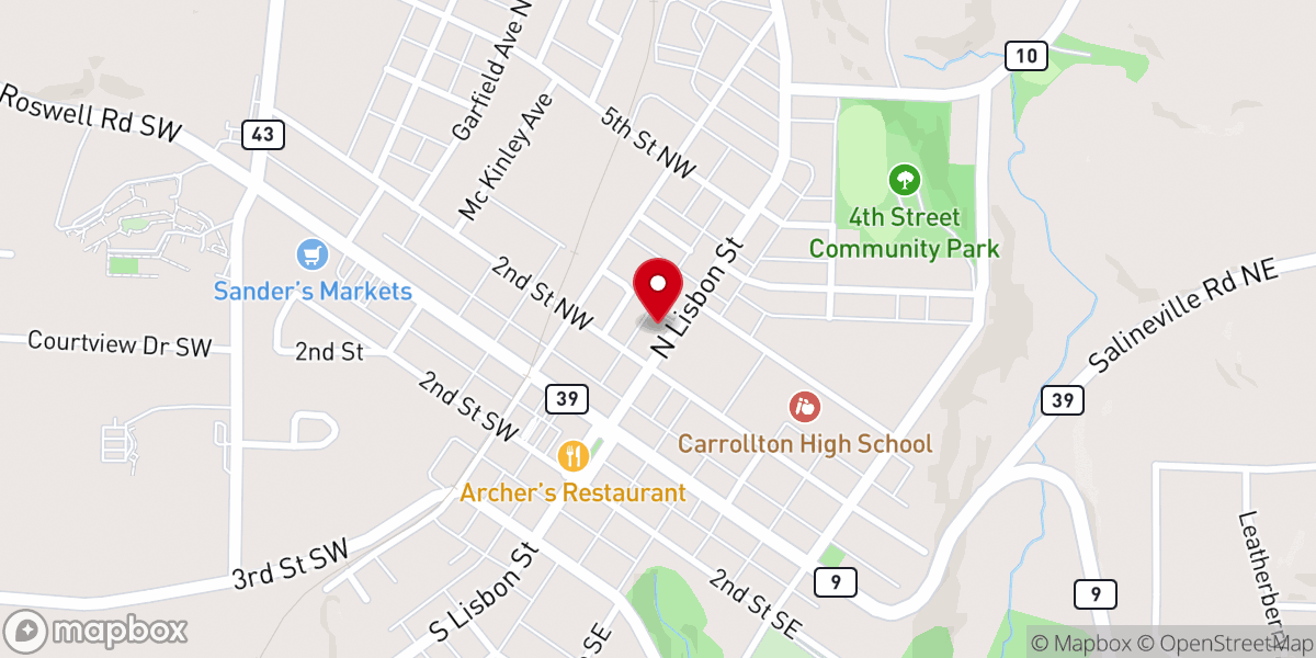 Map showing location of Family Worship Center Church