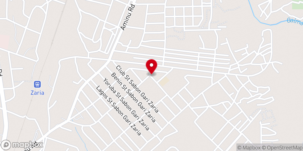 Map showing location of Call Of Faith Church Zaria
