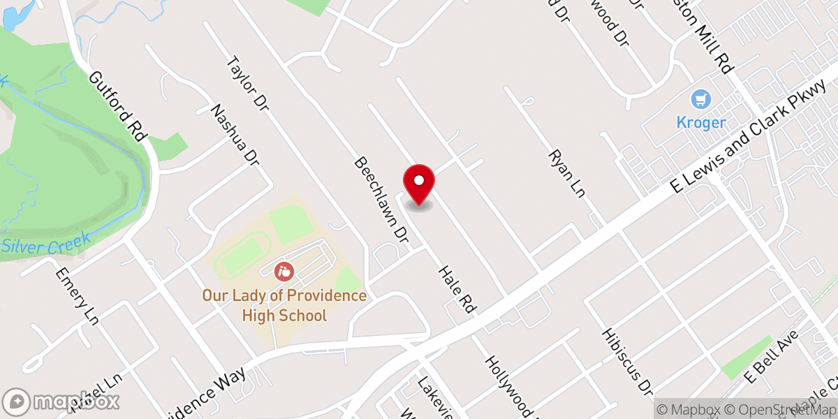 Map showing location of Gateway Missionary Baptist Church
