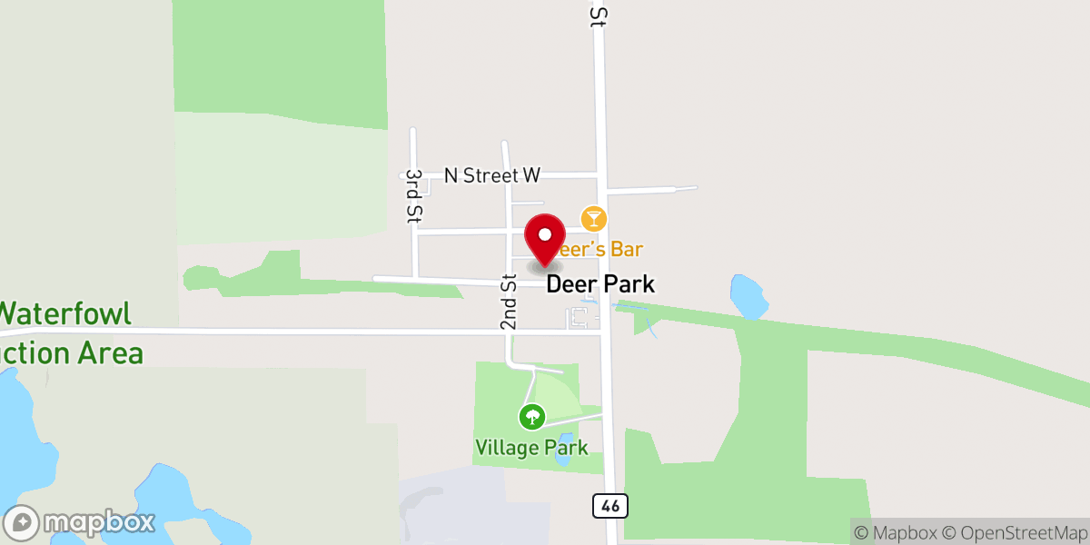 Map showing location of Extending Friendship Church