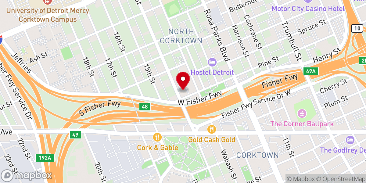 Map showing location of The Church of Jesus Christ of Latter-day Saints