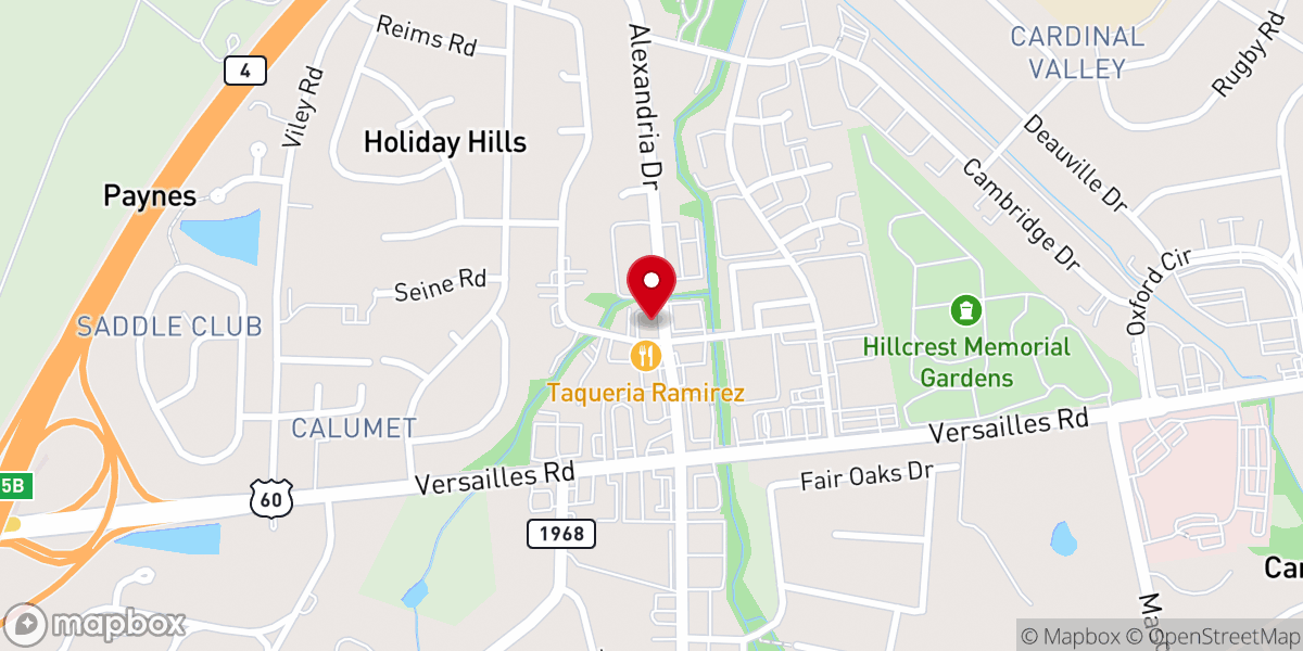 Map showing location of Centro de San Juan Diego