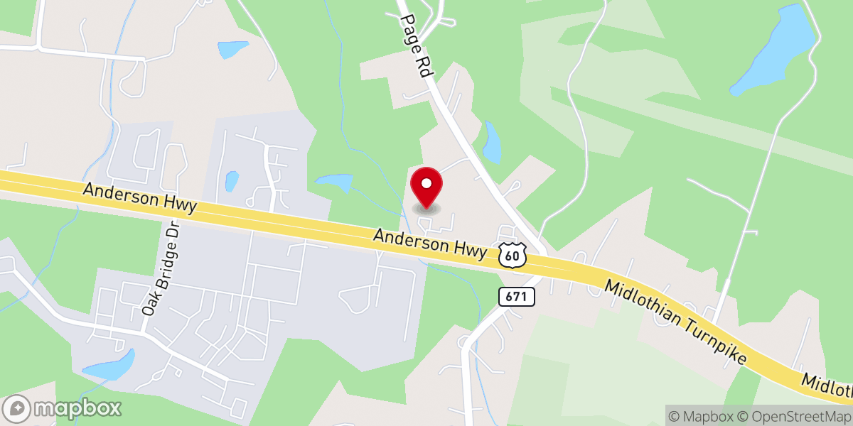 Map showing location of Family Worship Center