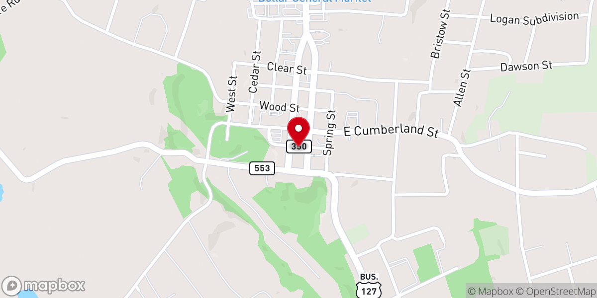 Map showing location of Remnant Rising Church