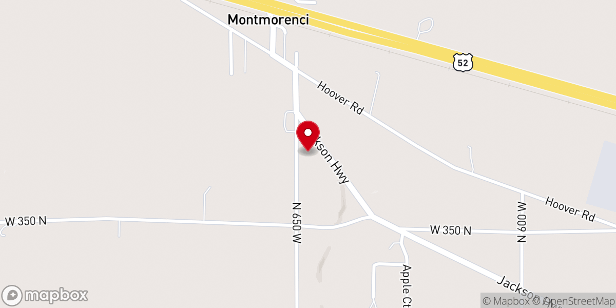 Map showing location of Forever Grace Church
