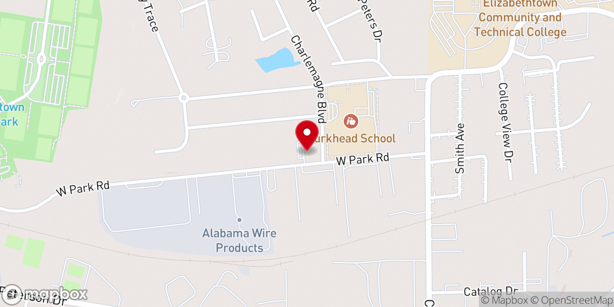 Map showing location of Living Faith Baptist Fellowship