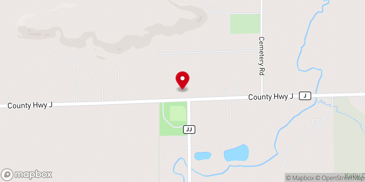 Map showing location of Kinnickinnic Church
