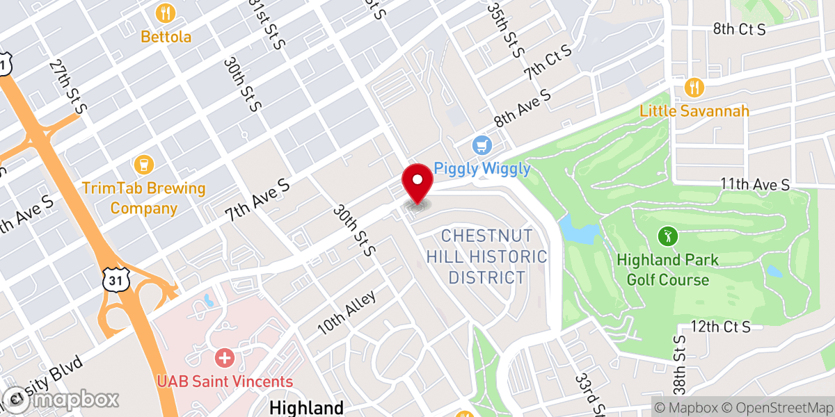 Map showing location of St. Symeon Orthodox Church