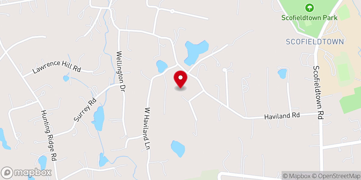 Map showing location of Stamford Korean Presbyterian Church Inc