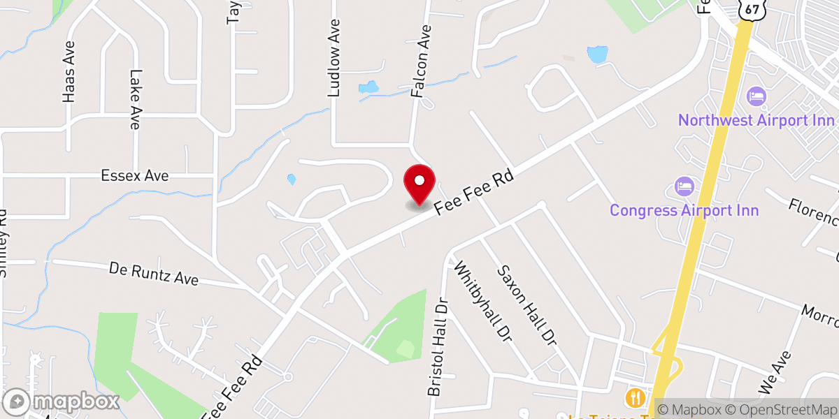 Map showing location of We Believe Kingdom Church