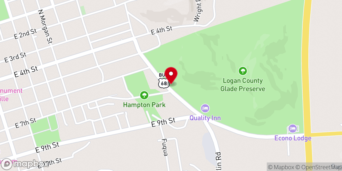 Map showing location of Freedom Church International