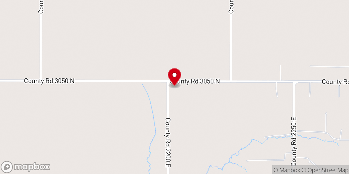 Map showing location of Greenland Baptist Church