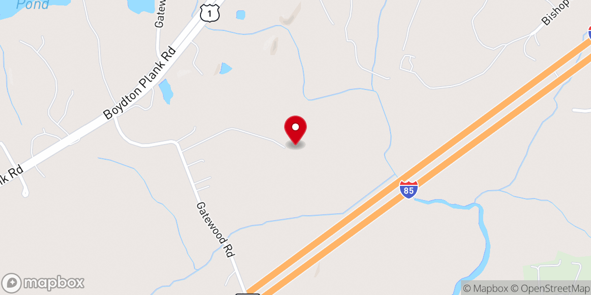 Map showing location of Sophia Farms