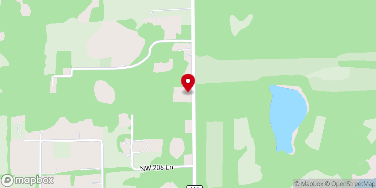 Map showing location of Greater Bell United Methodist Church