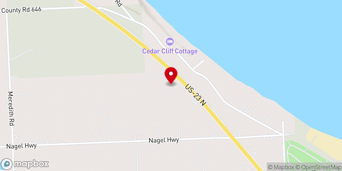 Map showing location of Trinity Evangelical Lutheran Church (ELS)