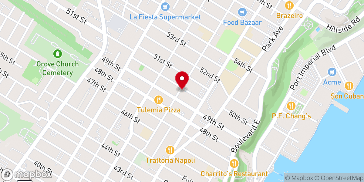 Map showing location of Iglesia De Dios Casa De Refugio