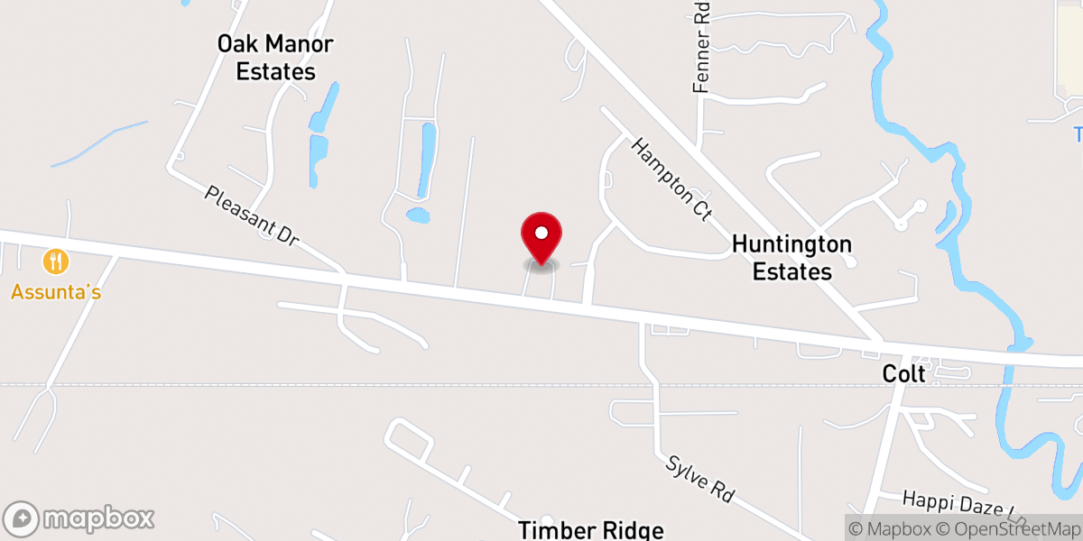 Map showing location of Slidell Seventh-day Adventist Church