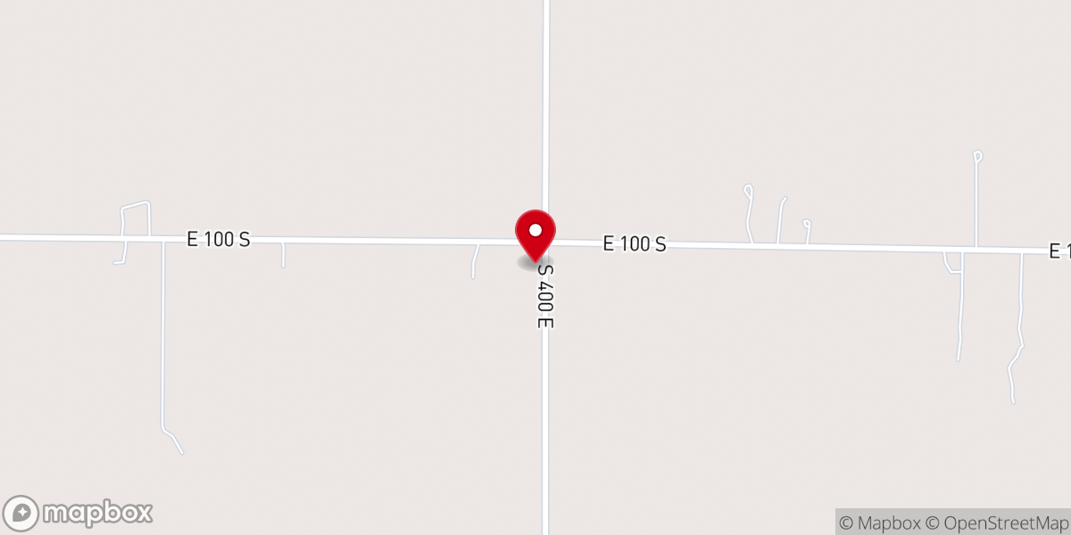 Map showing location of Union Center Church