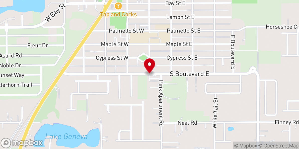 Map showing location of Gateway International Ministries Inc