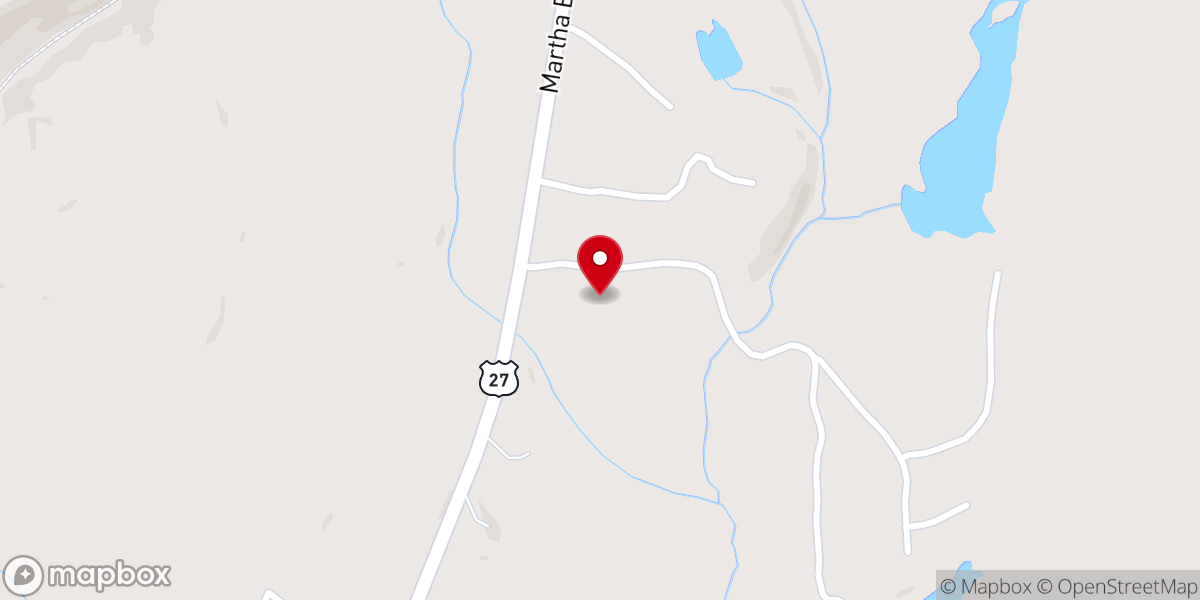 Map showing location of Mountain Shadows Community Church