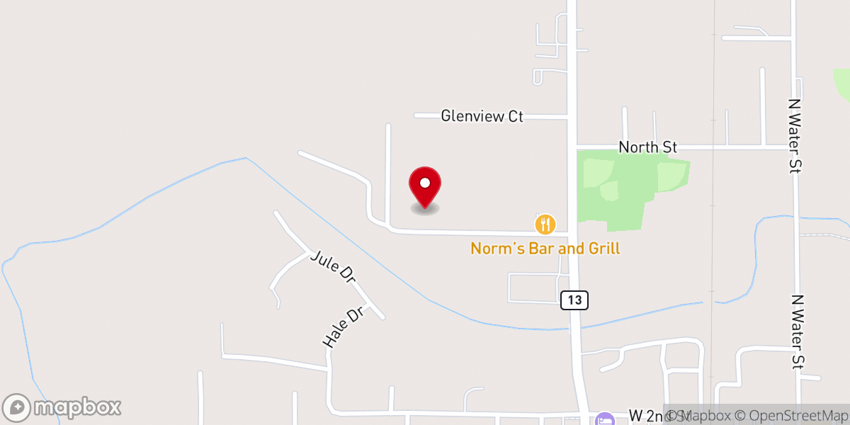 Map showing location of Wesleyan Church