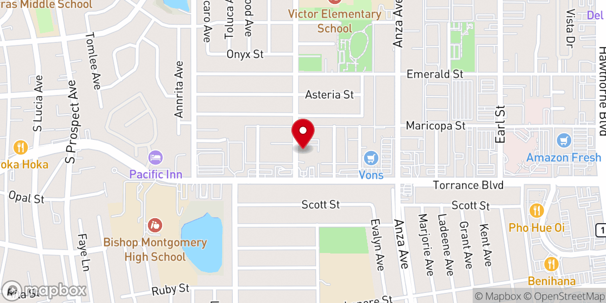 Map showing location of The Lutheran Church of the Good Shepherd
