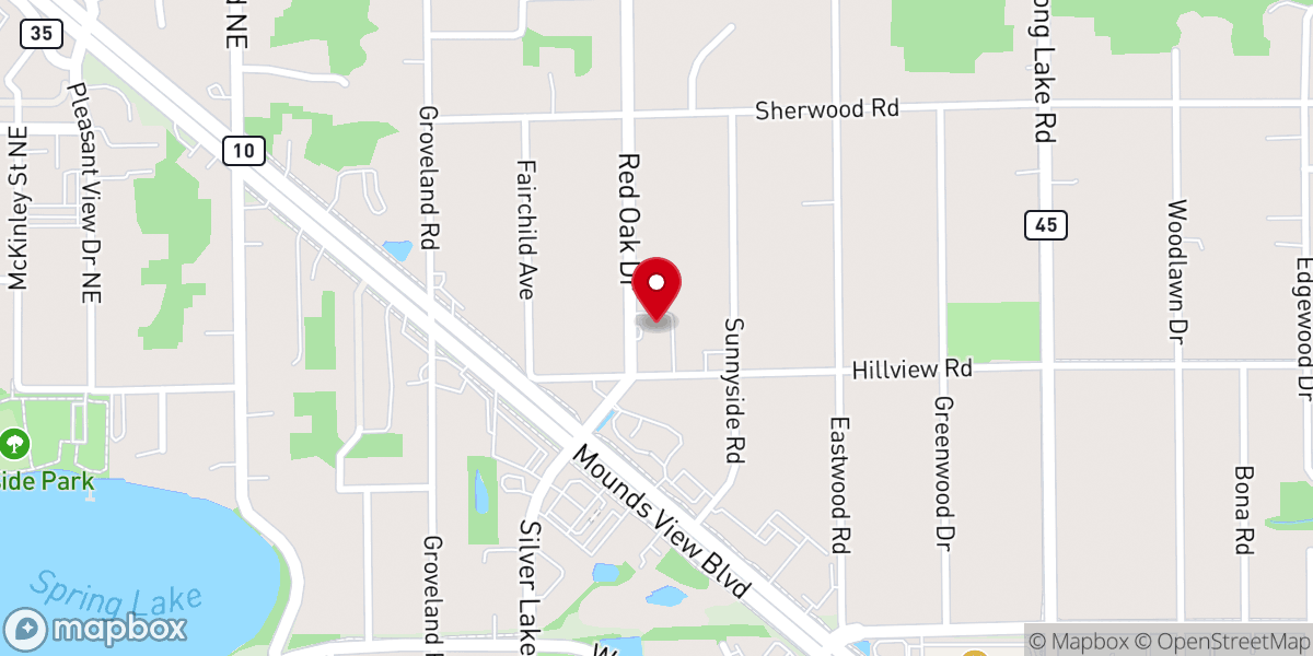 Map showing location of Redeemed Life Ministries International