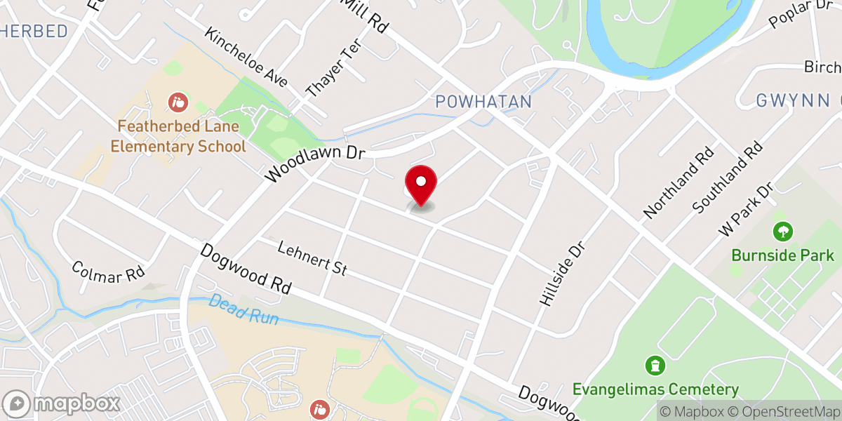 Map showing location of New Vision 4 Life Church