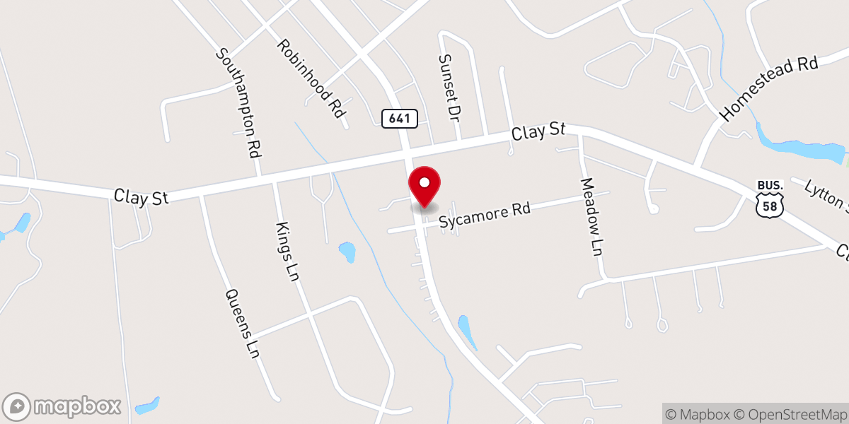 Map showing location of College Church