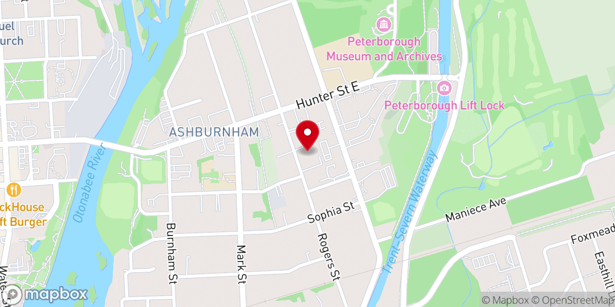 Map showing location of Immaculate Conception