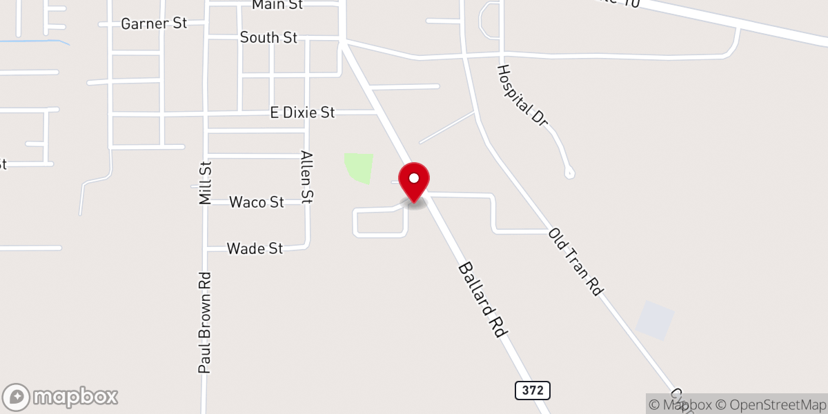 Map showing location of Oakdale Headstart