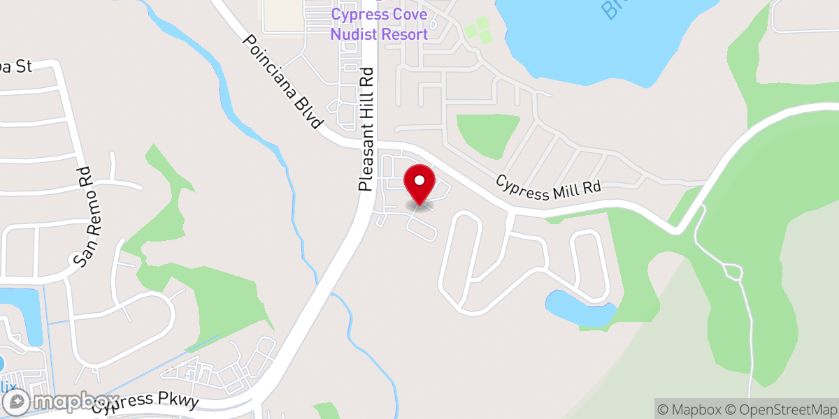 Map showing location of Christian Church of God is the Power, Inc