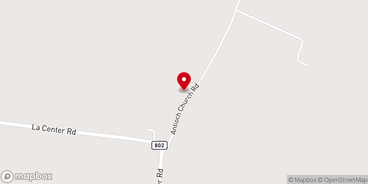 Map showing location of Antioch