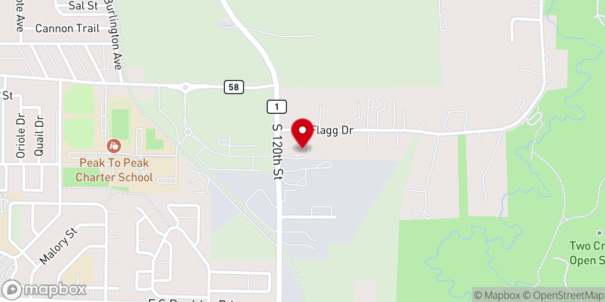 Map showing location of Iglesia de Dios El Buen pastor