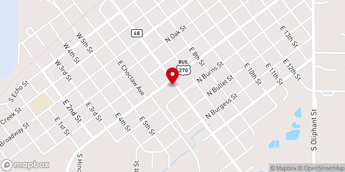 Map showing location of Heritage Rock Church Office