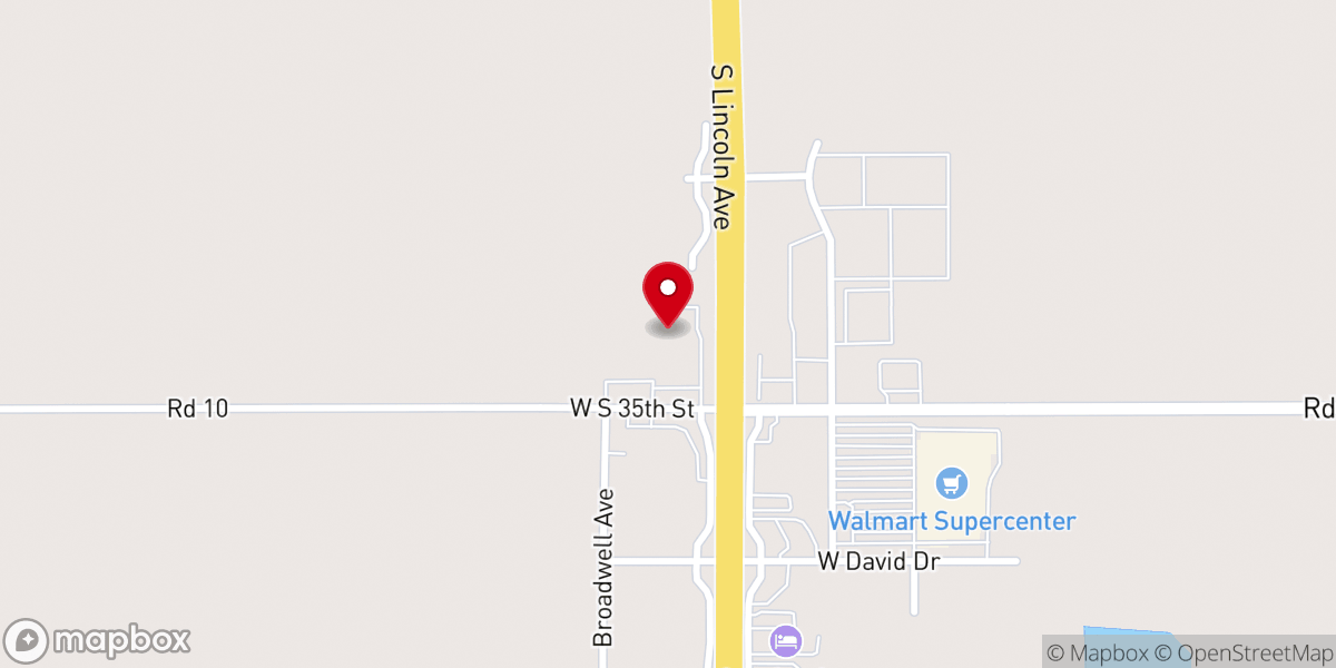 Map showing location of Yorkshire Inn & Suites